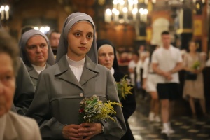 siostry w kościele mariackim
